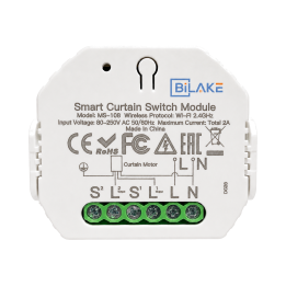 Relé wifi para persiana — frontal