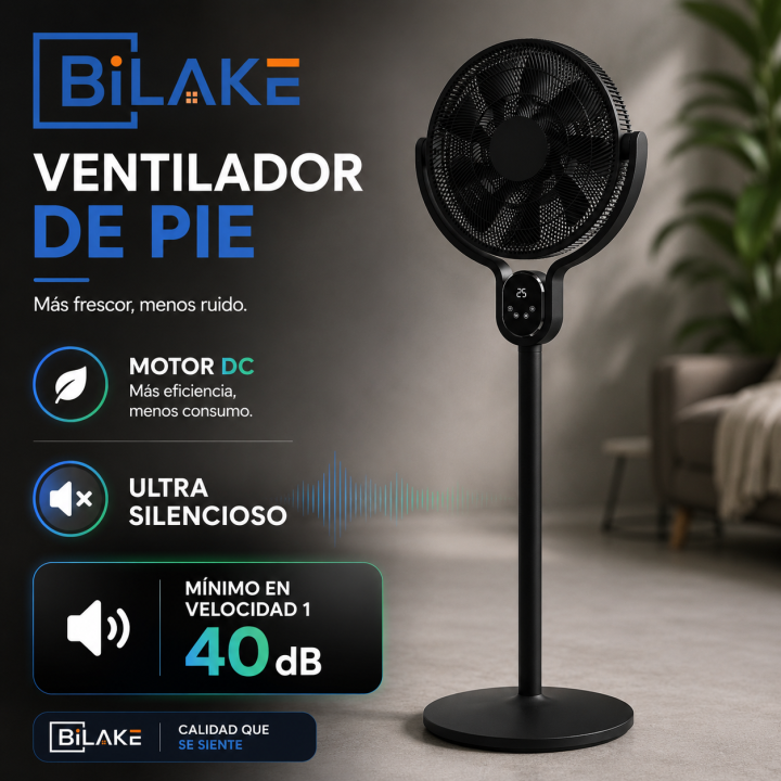 Ventilador de pie Cadalso — marketing