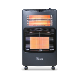 Estufa Dual Gas y Eléctrica — frontal