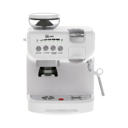 Cafetera Espresso 4 en 1 Blanca — frontal