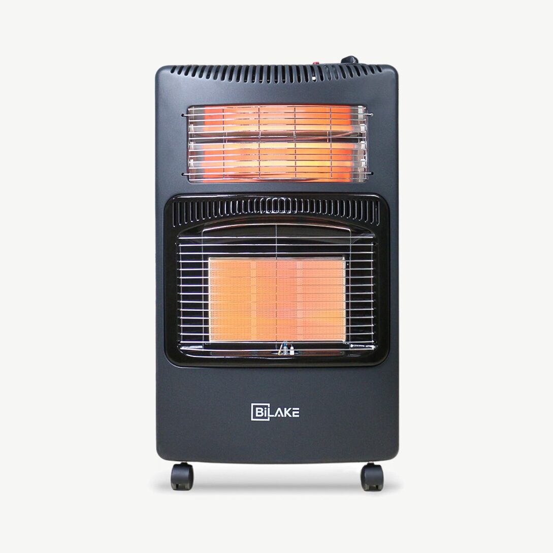 Estufa Dual Gas y Eléctrica plegable